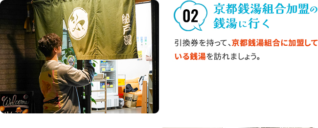 京都銭湯組合加盟の銭湯に行く